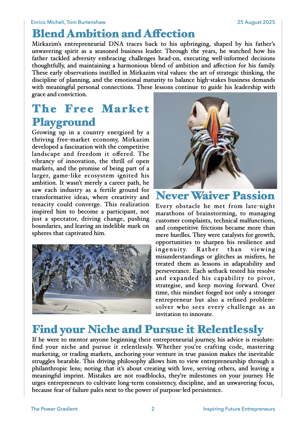 Page 2 of The Power Gradient - Week 37